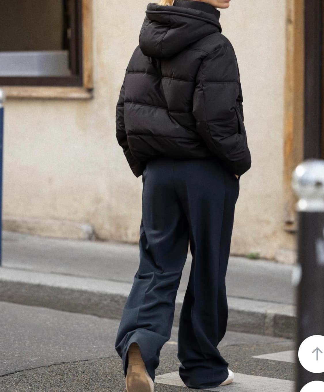 자라 후드 패딩 블랙 상품이미지3