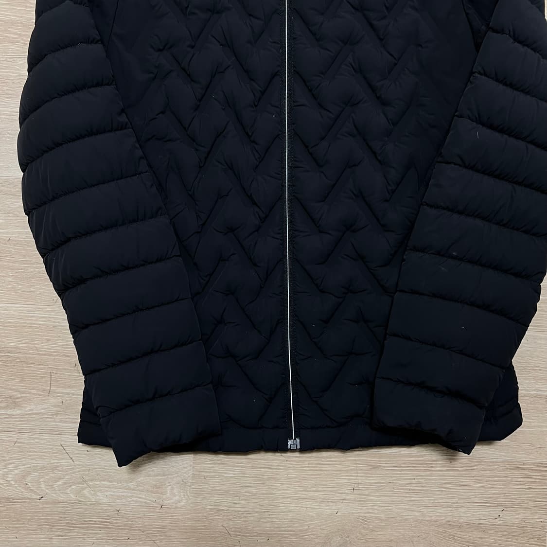 레노마 구스다운 퀼팅 경량패딩 점퍼 [블랙] L/100 상품이미지3