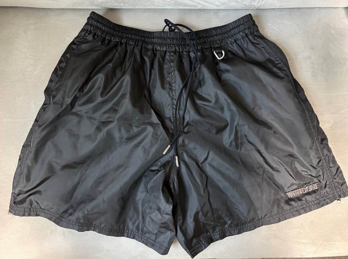 We11done 웰던 쇼츠 반바지 블랙 / XL 상품이미지1