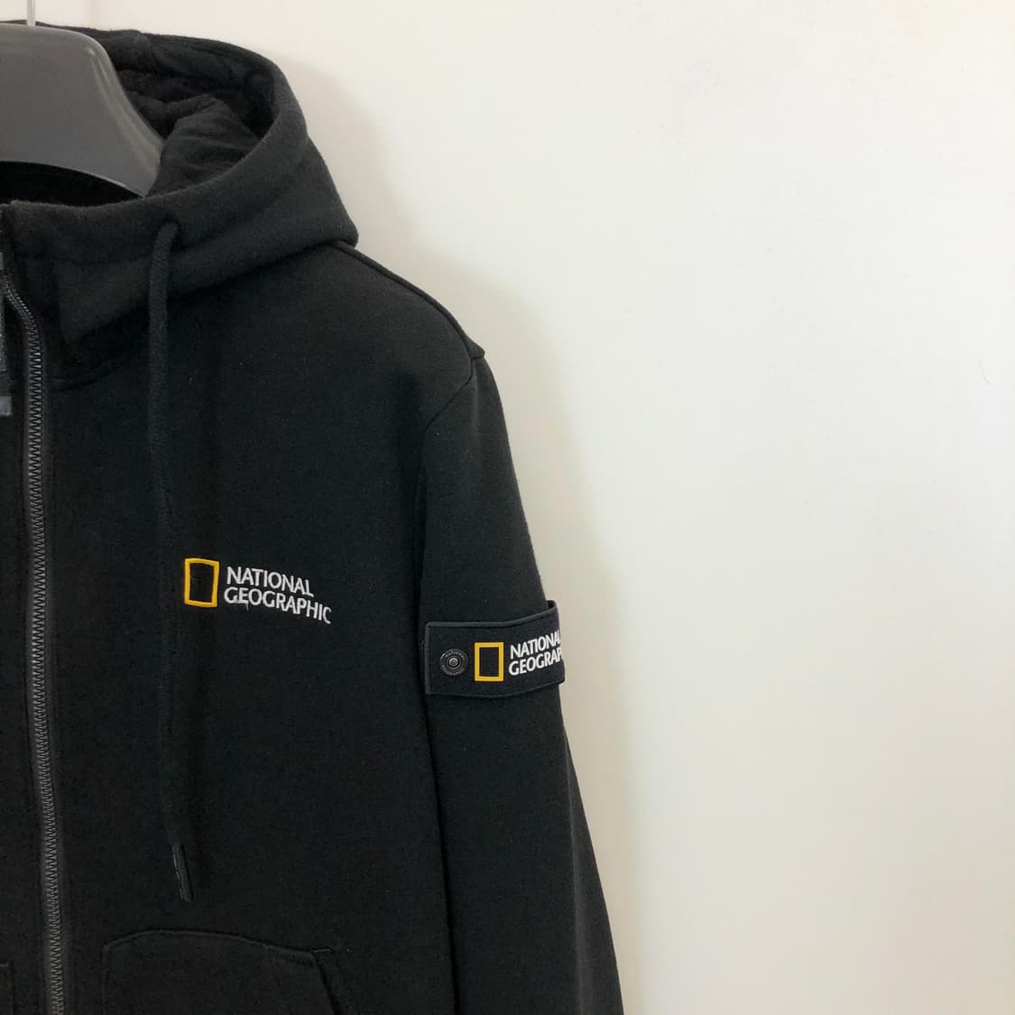 내셔널지오그래픽 와펜 후드집업 M 상품이미지2