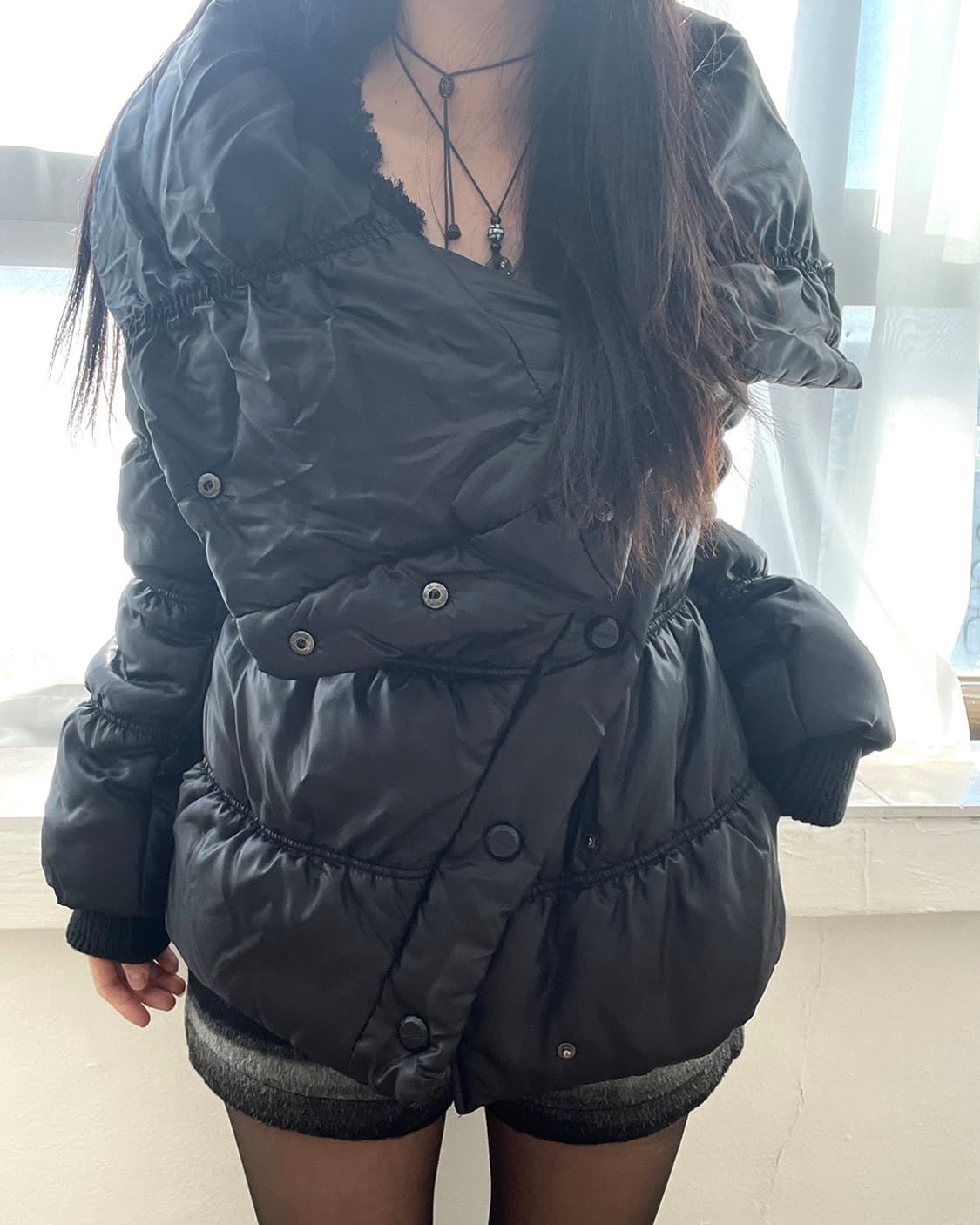 side open padded jacket 상품이미지3