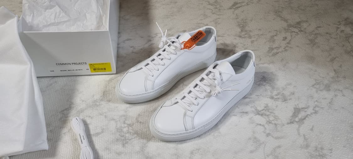 커먼 프로젝트 아킬레스 로우 화이트 40 상품이미지1