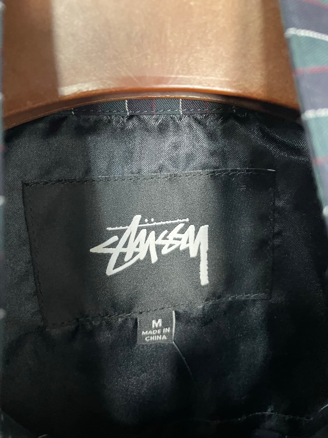 스투시 핀 스트라이프 폴리 블루종 자켓 H2190 상품이미지6