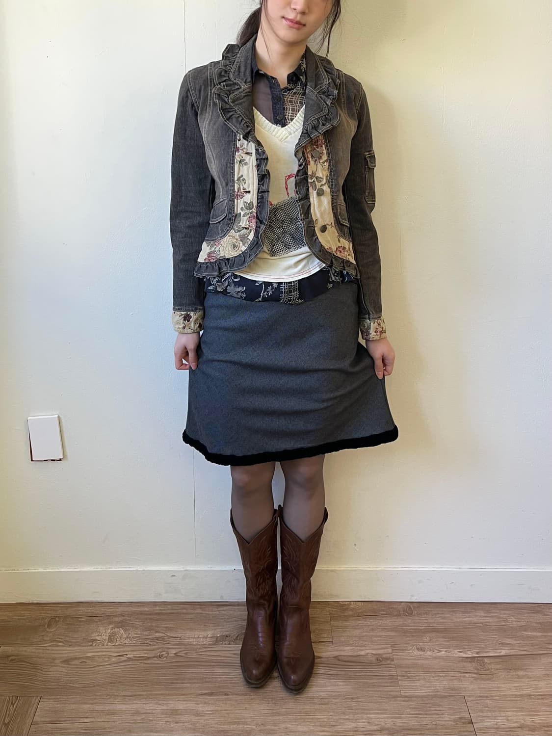 OHLALA 프렌치 데님 자켓 상품이미지8