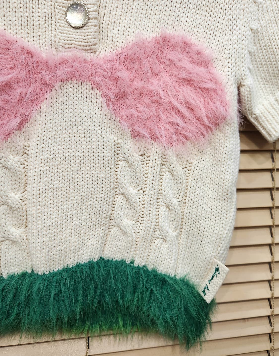 앤더슨벨 란제리 인타르시아 니트탑XS 상품이미지3