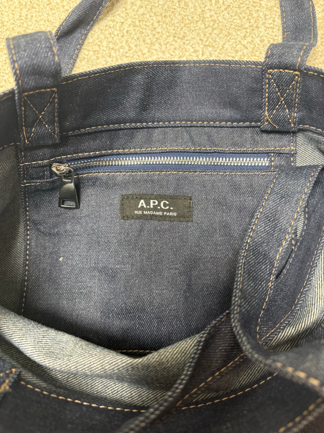 아페쎄 청에코백 상품이미지2