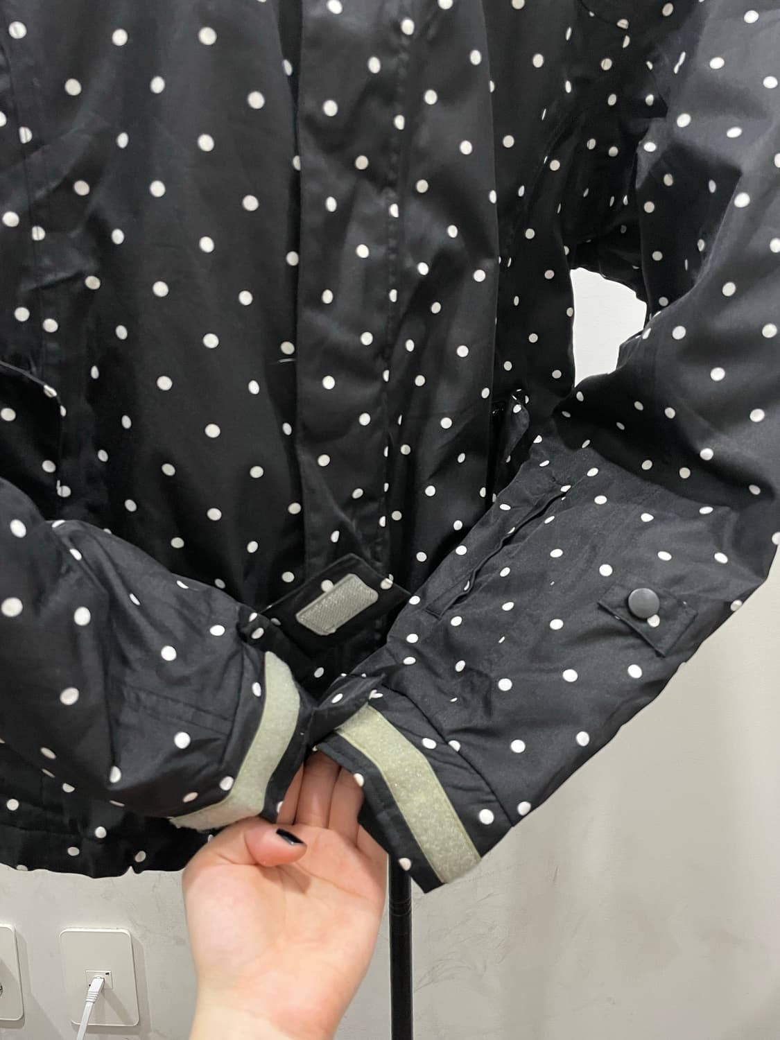 (빈티지) VAXPOT 폴카도트 땡땡이 스노우보드 패딩 상품이미지8