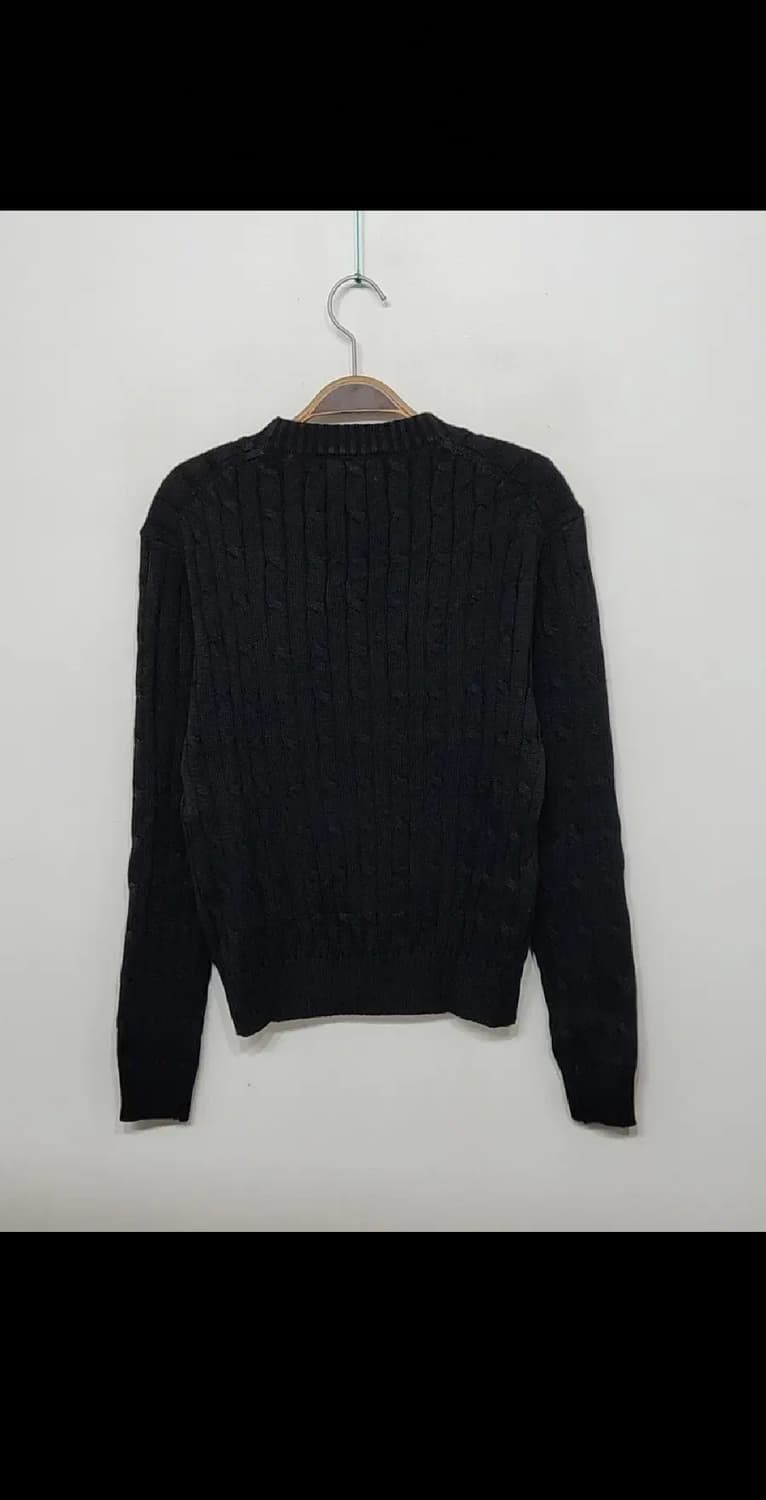 (L) 랄프로렌 폴로 케이블 니트 블랙 꽈배기 스웨터  상품이미지6