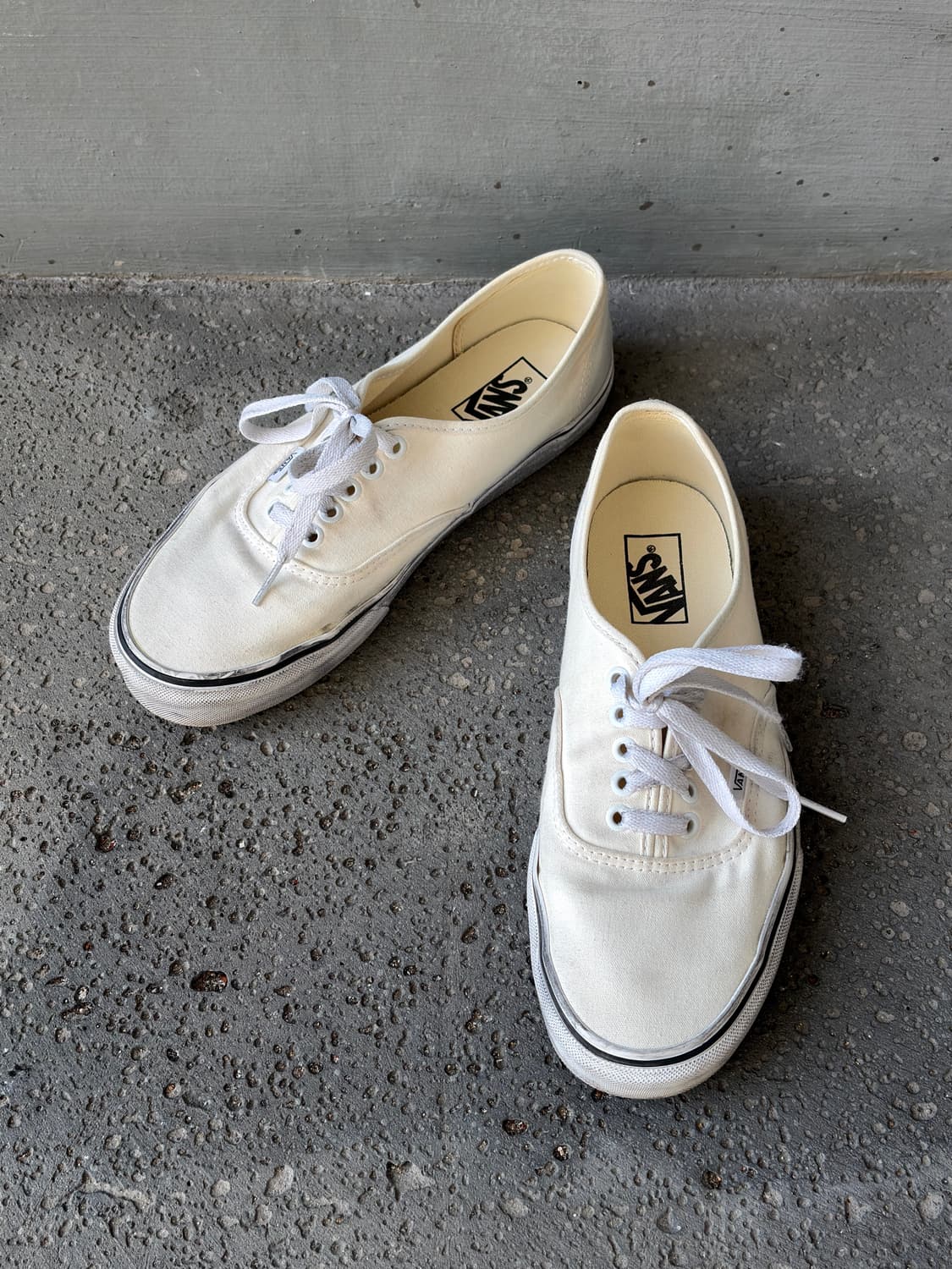 반스 어센틱 스트레스드 더티 화이트 275 상품이미지4