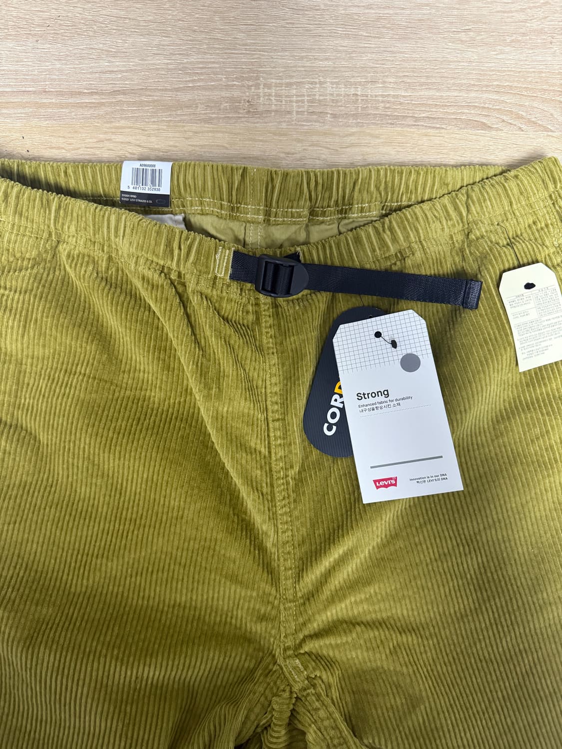 리바이스 코듀로이 퀵릴리즈 팬츠 새상품  상품이미지1