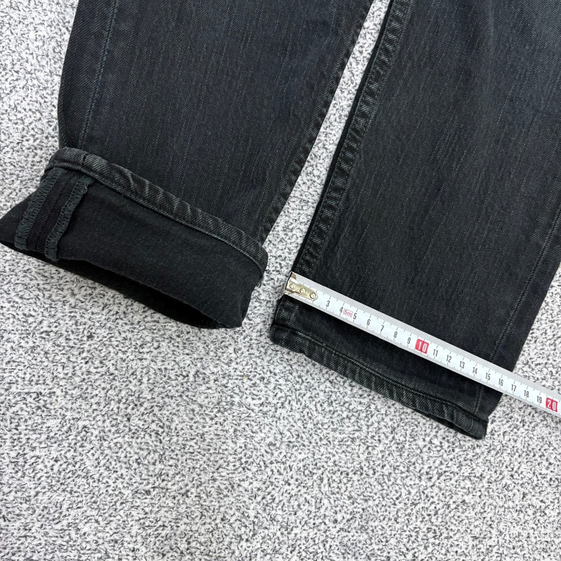 W30 리바이스 흑청 데님 팬츠 0421J 상품이미지9