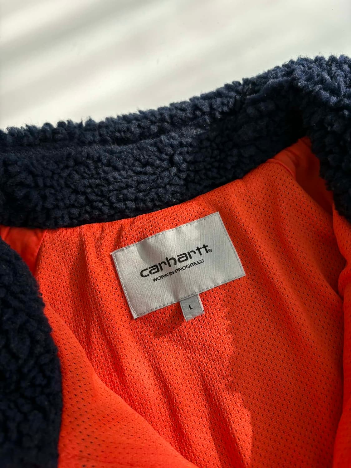 [L] 칼하트 wip 스카웃 쉐르파 플리스 자켓 상품이미지4