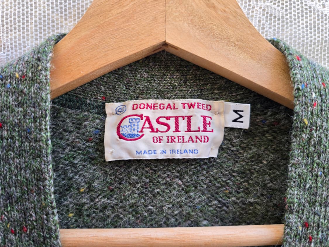 80s 아일랜드산 울 베스트 상품이미지5