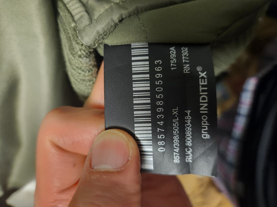 자라 오버사이즈 ma-1 봄버자켓 L~XL 상품이미지3