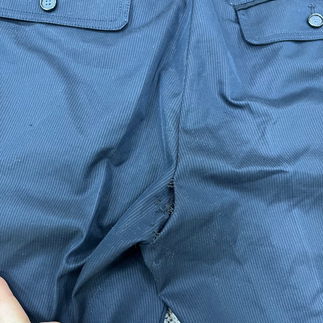 80 루이까스텔 스트라이프 바지 0327M 상품이미지6