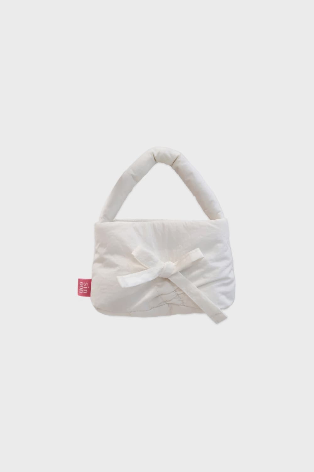 (블랙/화이트) 새상품 sinoon 시눈 패딩백 키링 상품이미지2