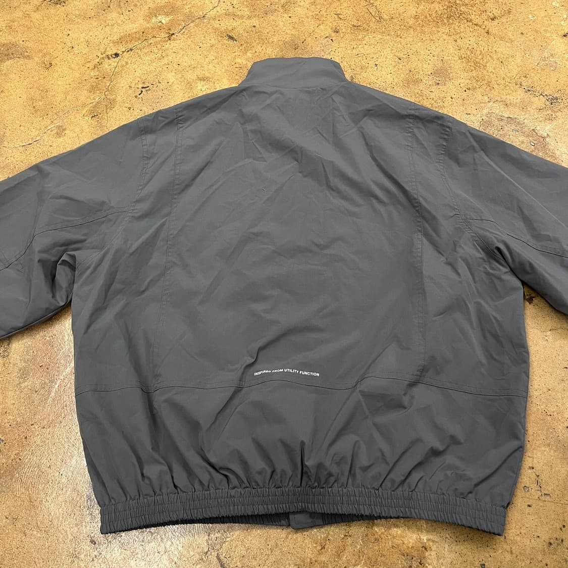 [정품/L] 코드그라피 바람막이 자켓 그레이 b19 상품이미지4