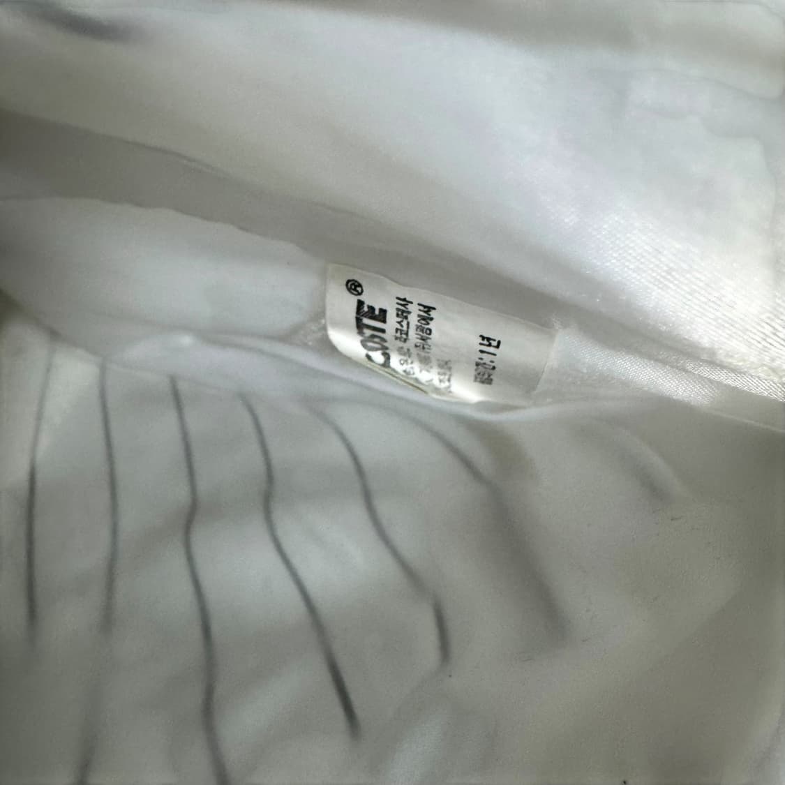 라코스테 로고 스트라이프 블루종 집업 상품이미지4