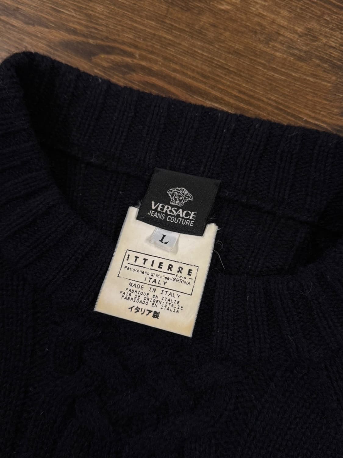 VERSACE 베르사체 니트 100 상품이미지8