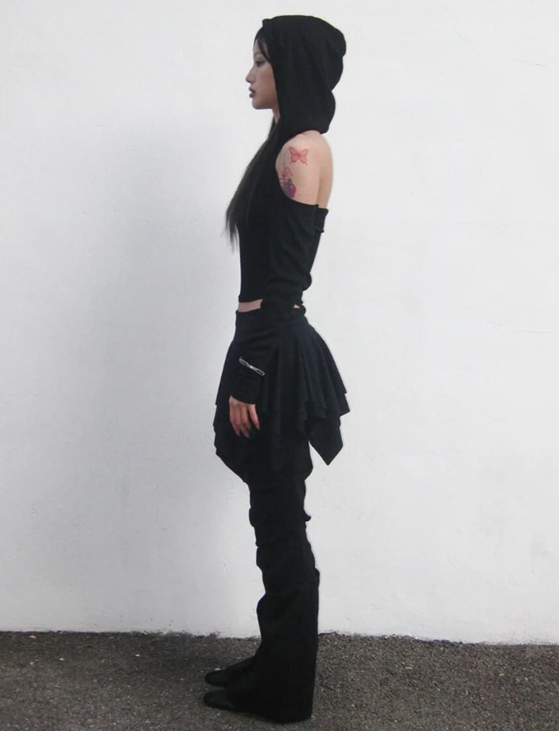 Pintuck boots cut training pants 상품이미지3