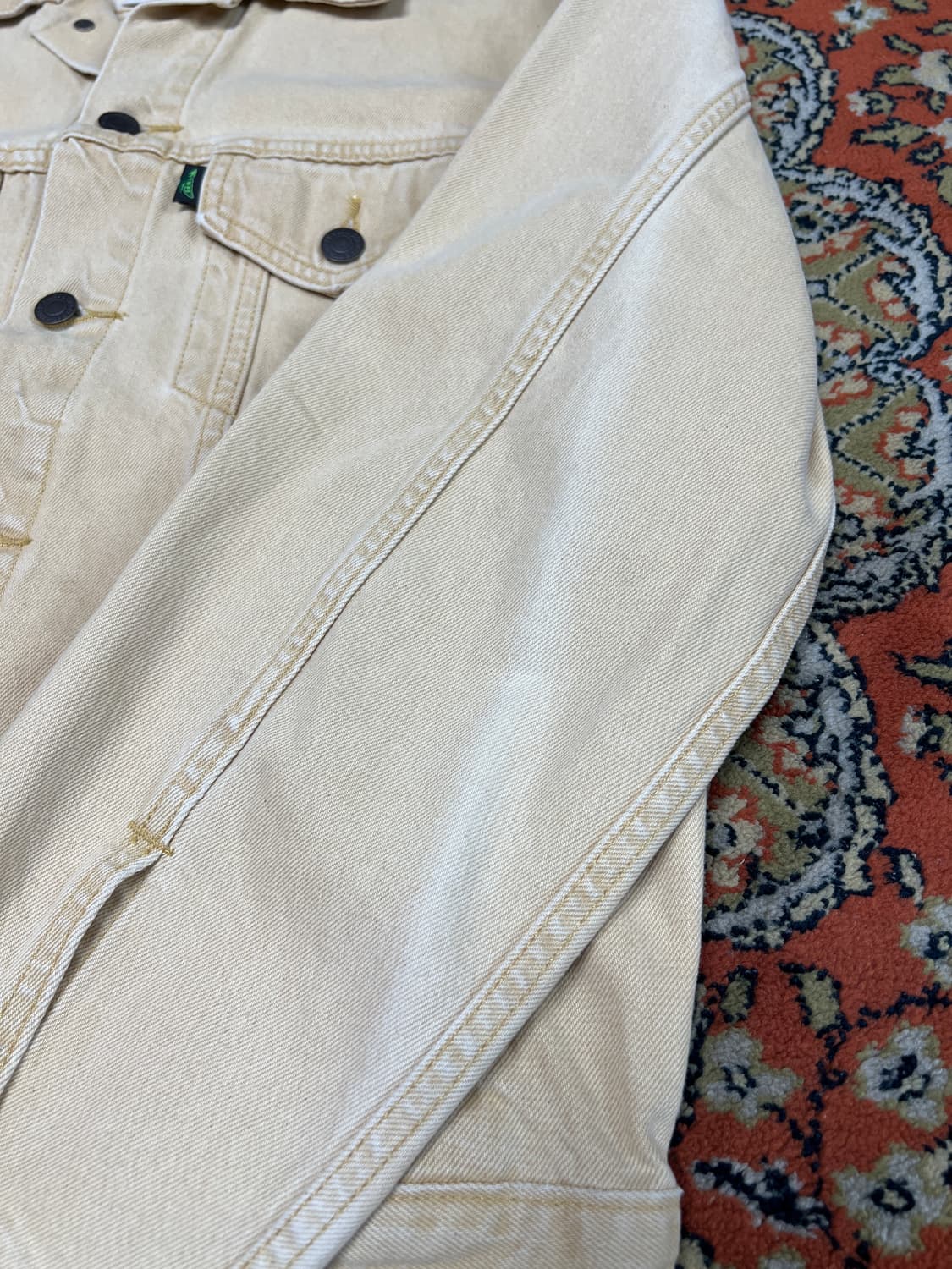 [100] 리바이스 3세대 데님 자켓 옐로우 베이지 상품이미지8