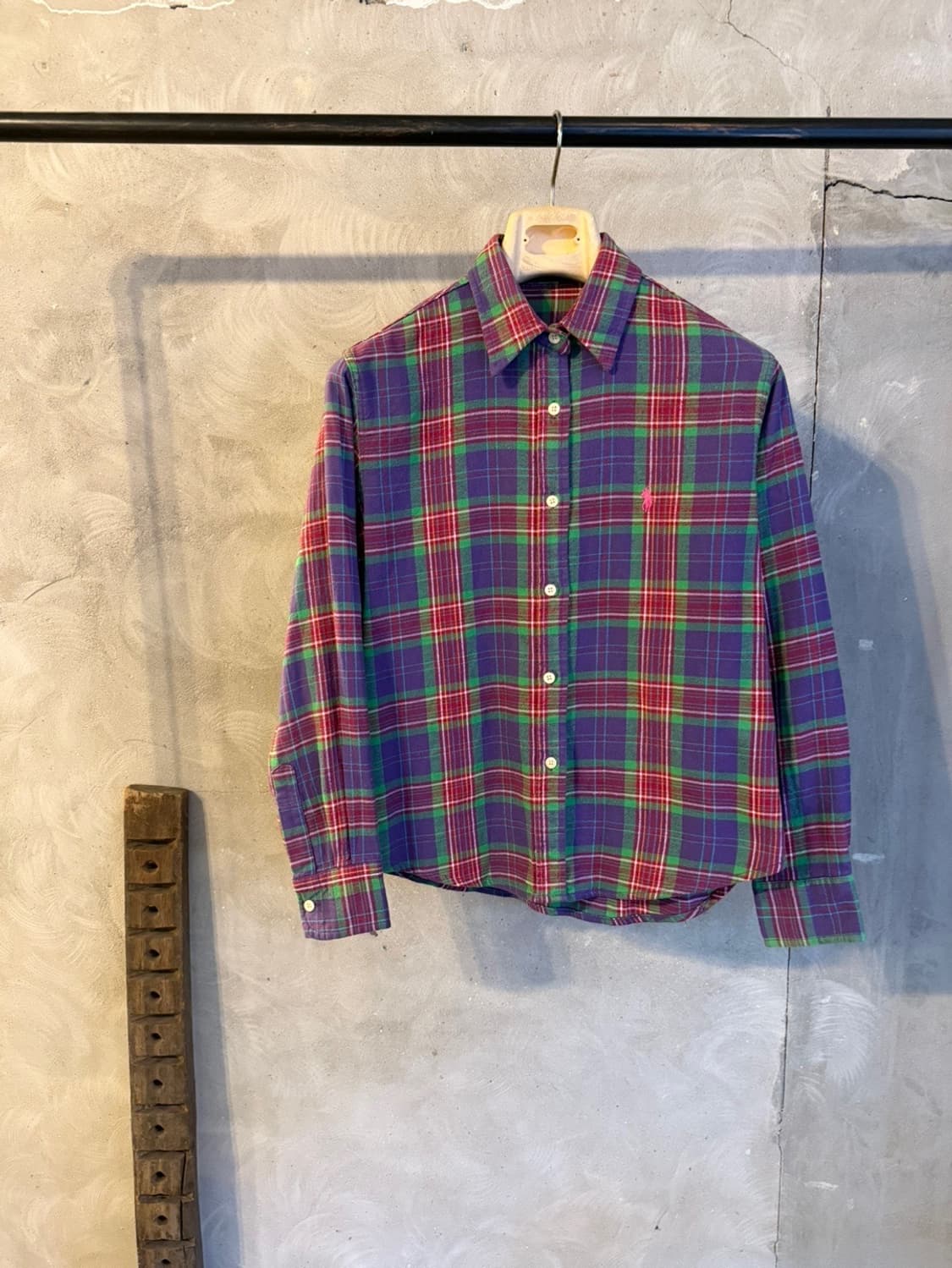 폴로 랄프로렌 블랙라벨 플란넬 셔츠 55 상품이미지1