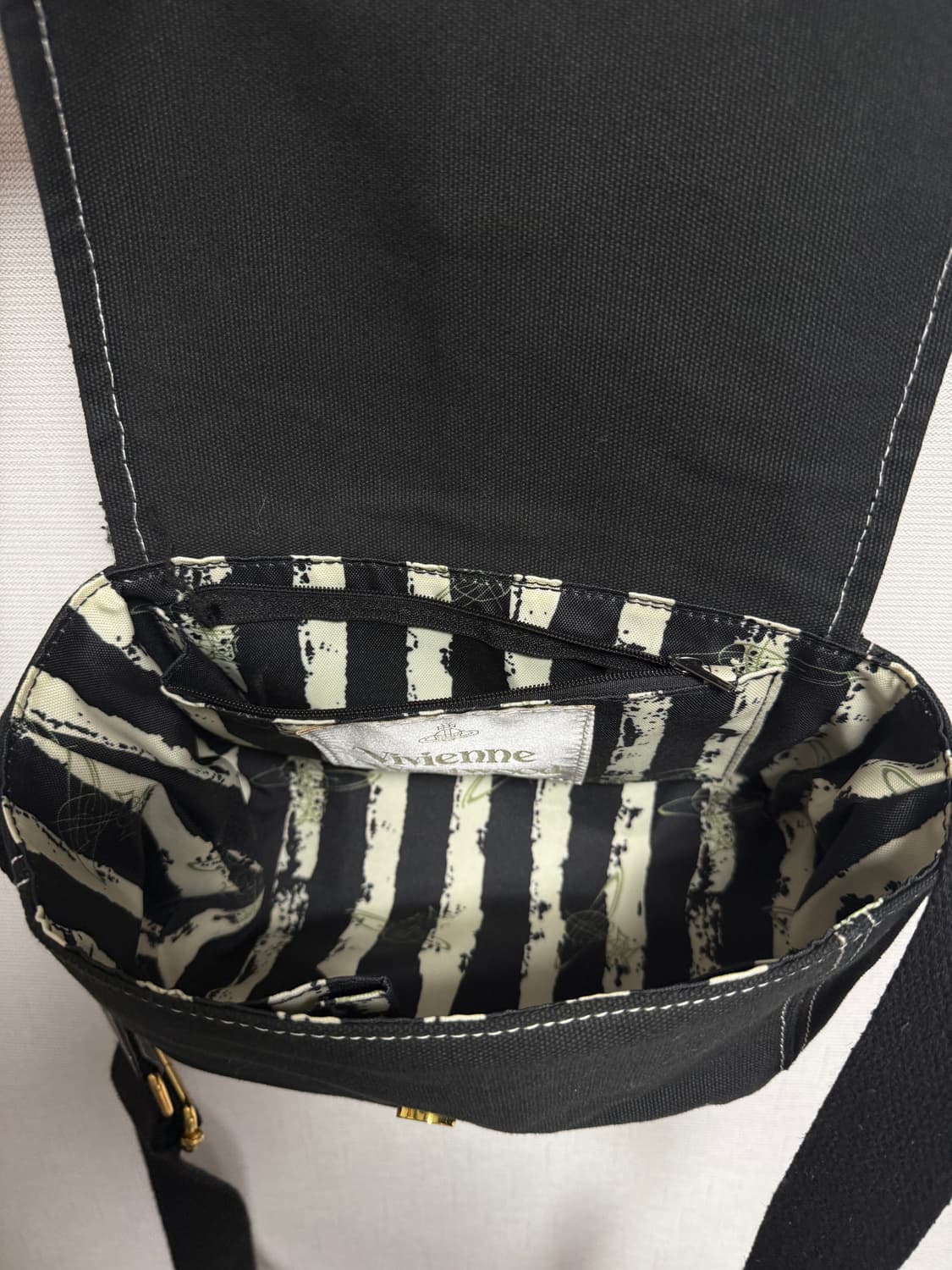 비비안웨스트우드 코튼 숄더백 상품이미지3