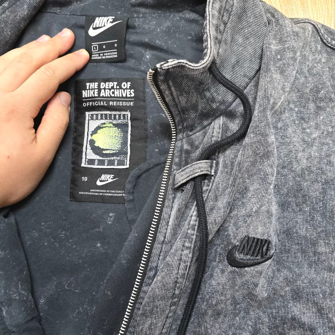 나이키 NSW 리이슈 니트 워시 자켓 상품이미지3