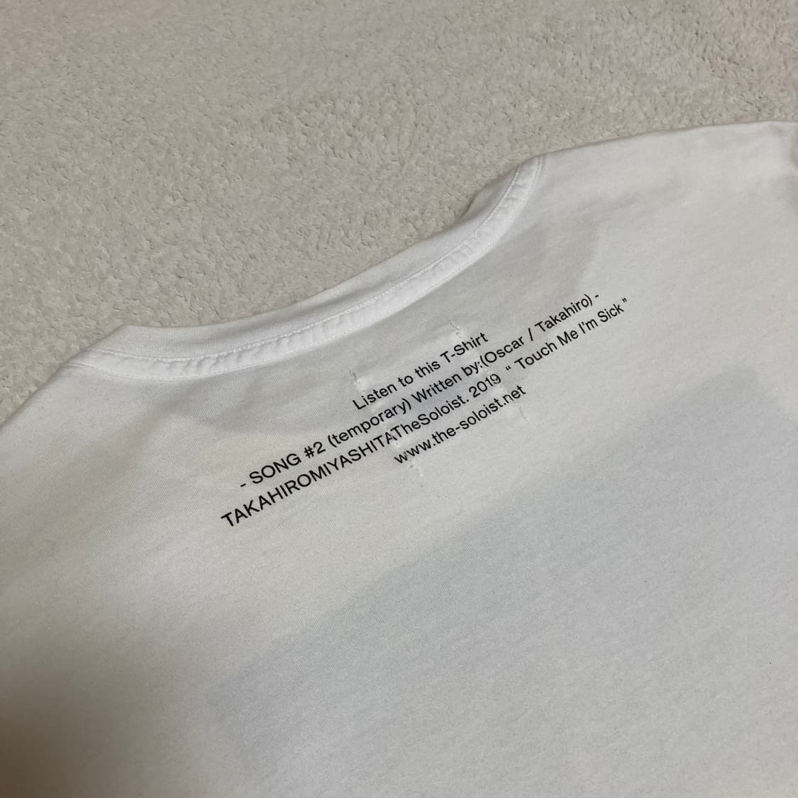 솔로이스트 커트 코베인 티셔츠 상품이미지5