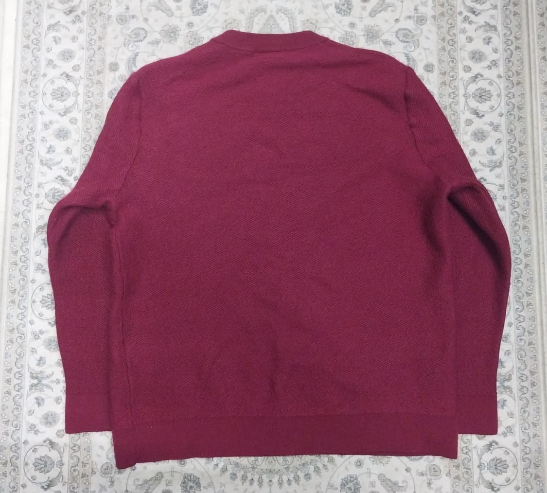 라코스테 버건디 니트 5사이즈 (100) 상품이미지3