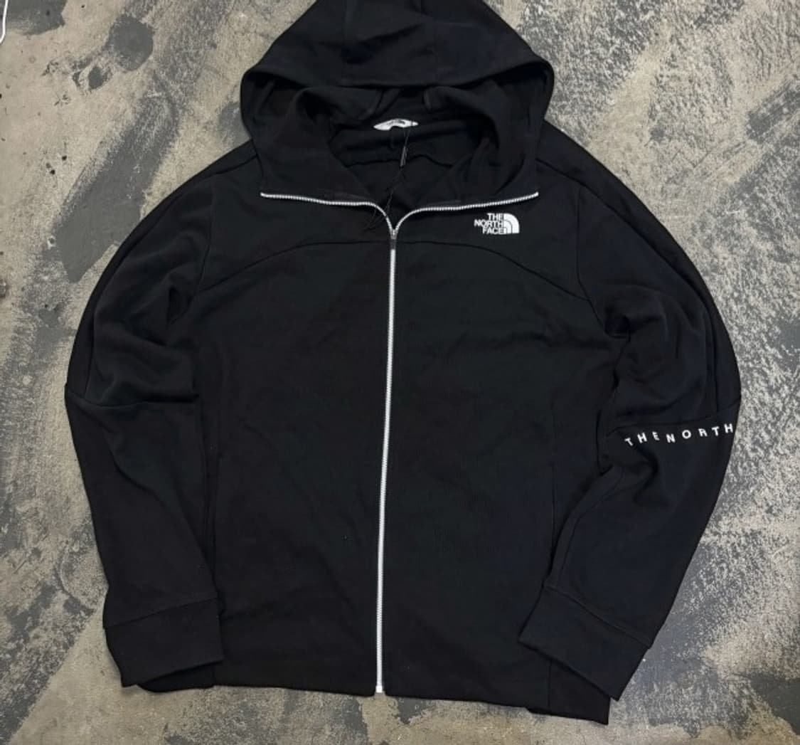 노스페이스 블랙 후드 져지자켓 110/XXL 상품이미지1