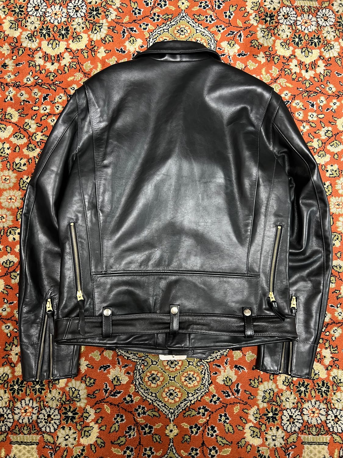 [XXL] VELUOKLDLY D포켓 더블 라이더자켓 상품이미지2