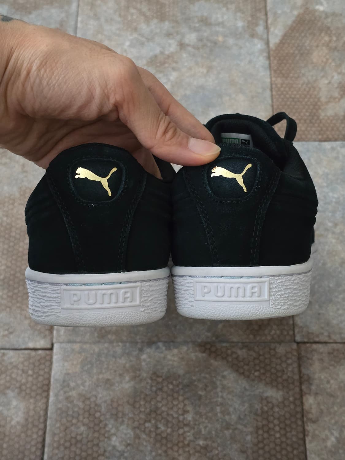 (260)푸마 스웨이드 클래식 블랙 상품이미지7