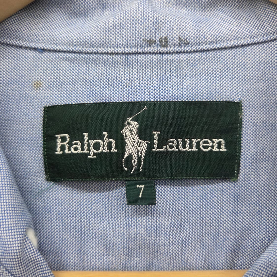 폴로 랄프로렌 반팔 셔츠 블루 여L 상품이미지4