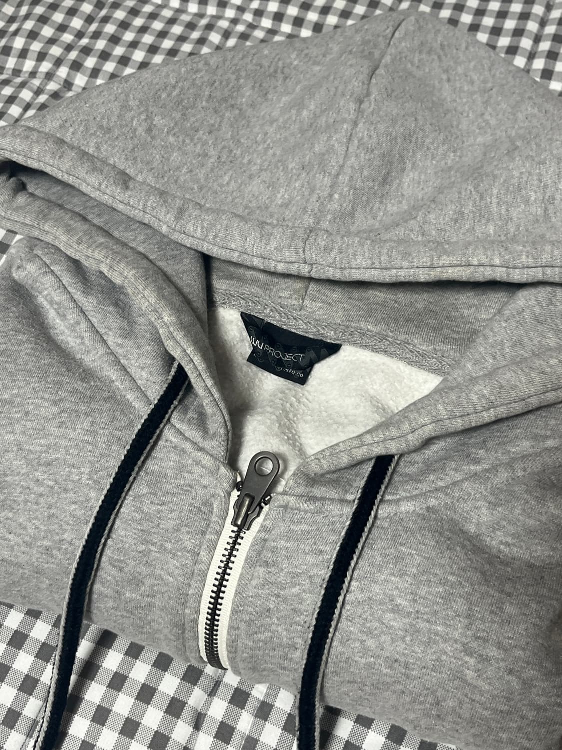 WV 멜란지 후드집업 L 상품이미지1