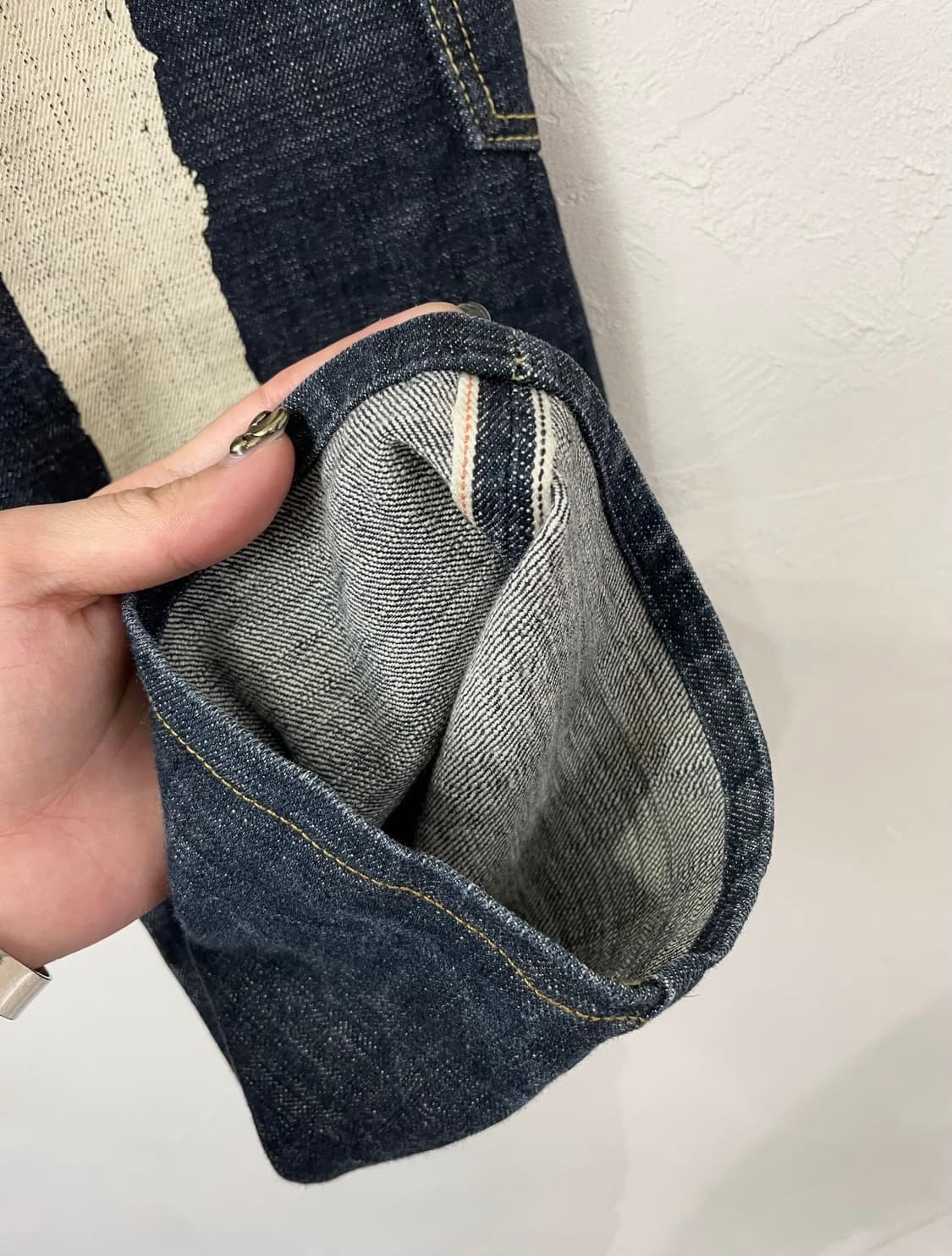 Evisu 에비수 빅 다이콕 페인트 카고 데님 팬츠 pant 상품이미지6