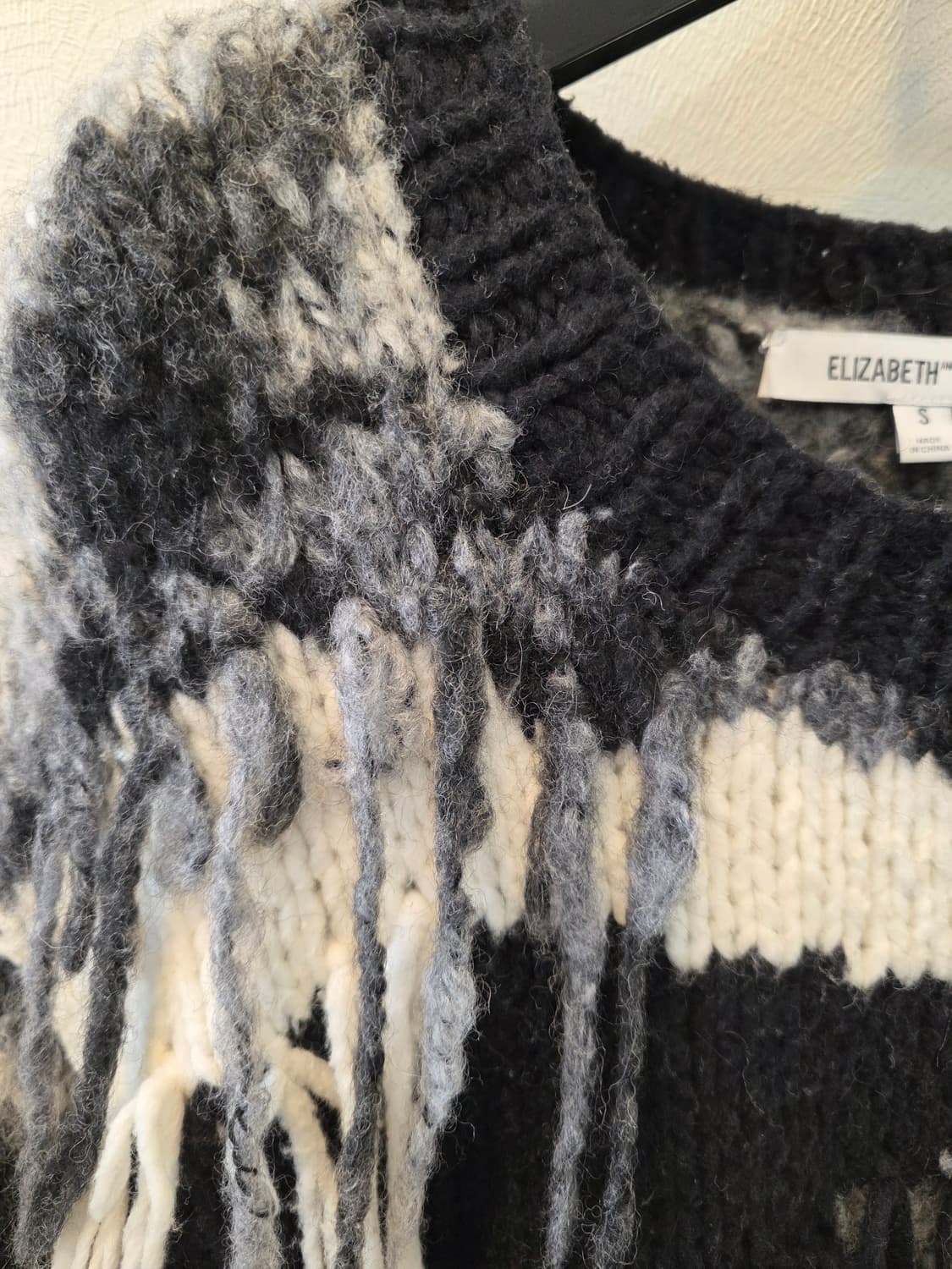 엘리자베스 앤 제임스 프린지 풀오버 스웨터 S사이즈 상품이미지4