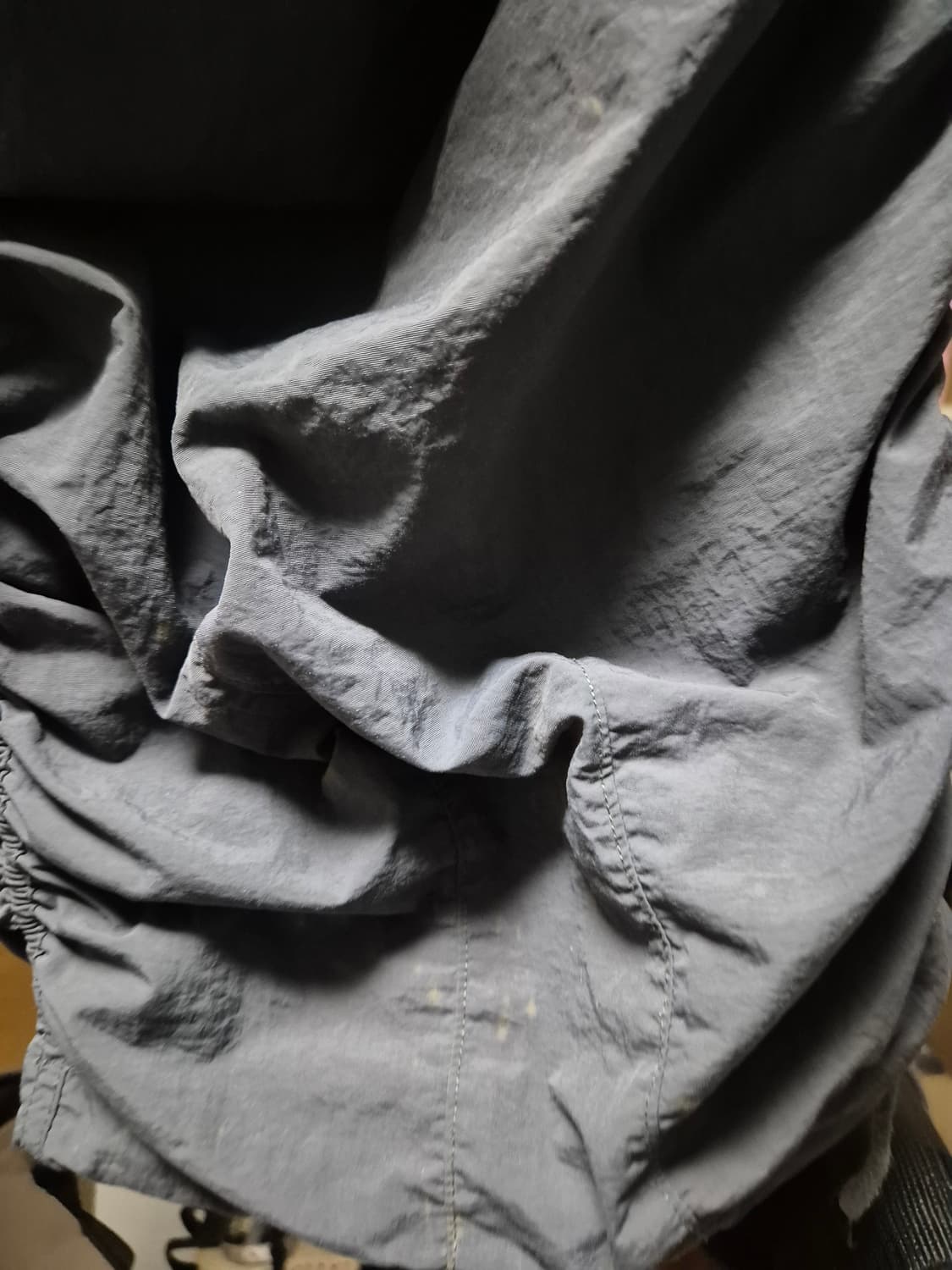 엑스톤즈 XP127 셔링 카고 팬츠 (CHARCOAL) 차콜 상품이미지9