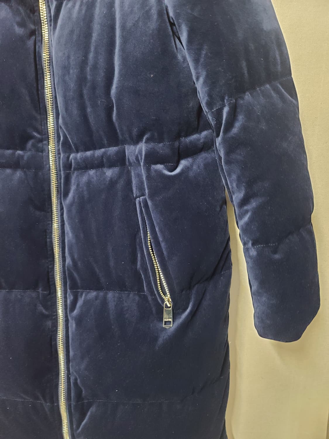 타미힐피거 하이넥 벨벳 덕다운 코트(패딩) 상품이미지4