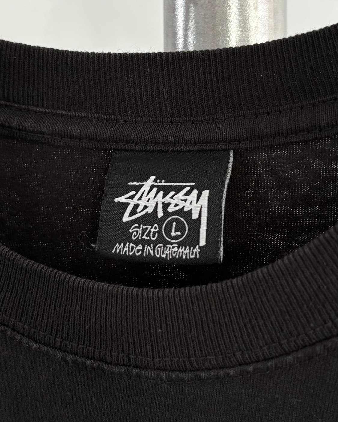Stussy 스투시 x 마틴로즈 블랙 티셔츠 상품이미지3