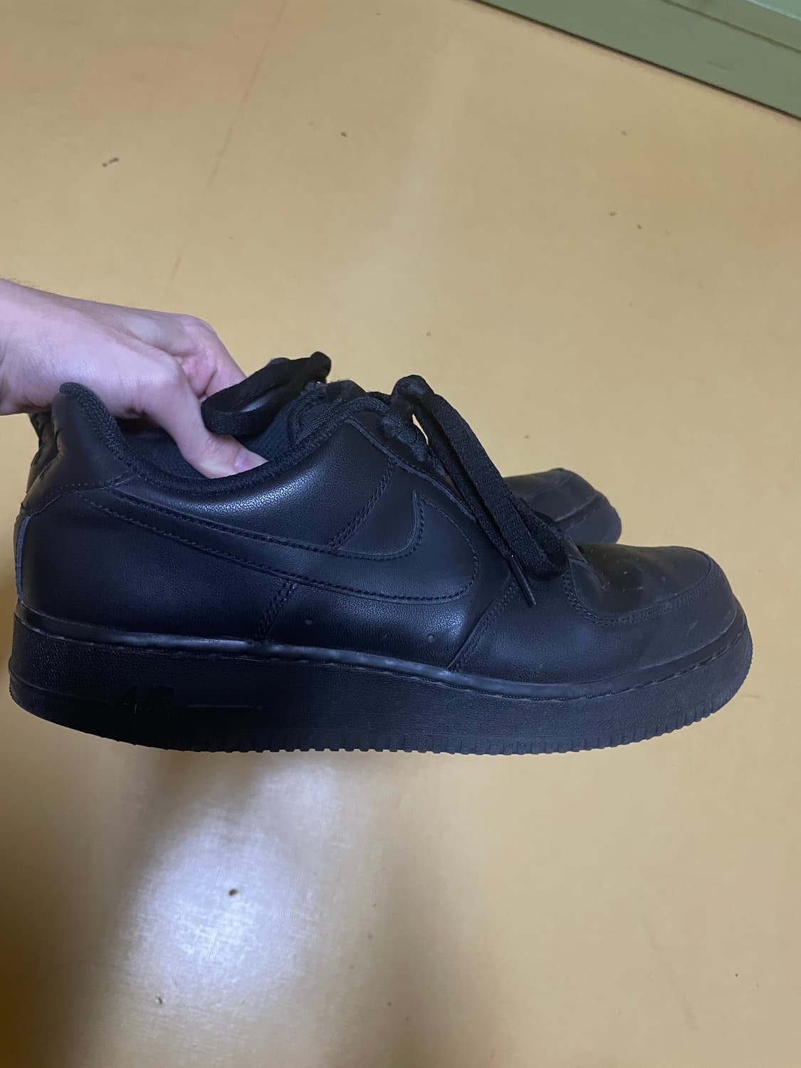 나이키 에어포스1 트리플 블랙 280 올검포스 상품이미지1