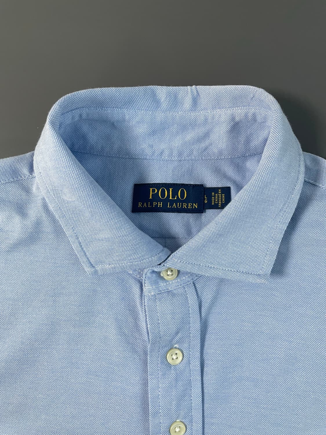 [L] 폴로 랄프로렌 메쉬 폴로 긴팔 티셔츠 상품이미지9