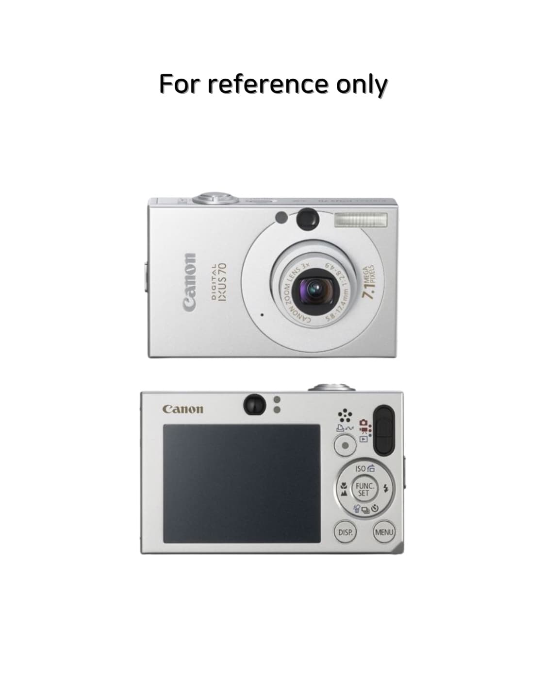 CANON IXUS 70 캐논 익서스 70 빈티지 디지털카메라 디카 상품이미지6