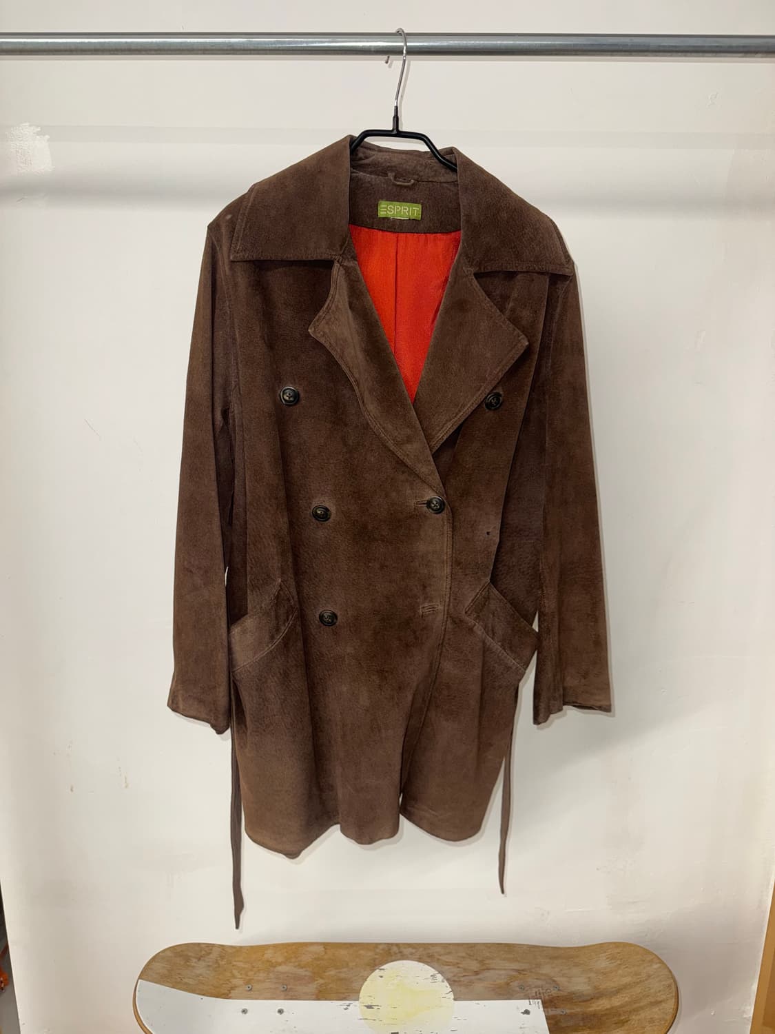 에스프리 90s 레더 코트 자켓 상품이미지1