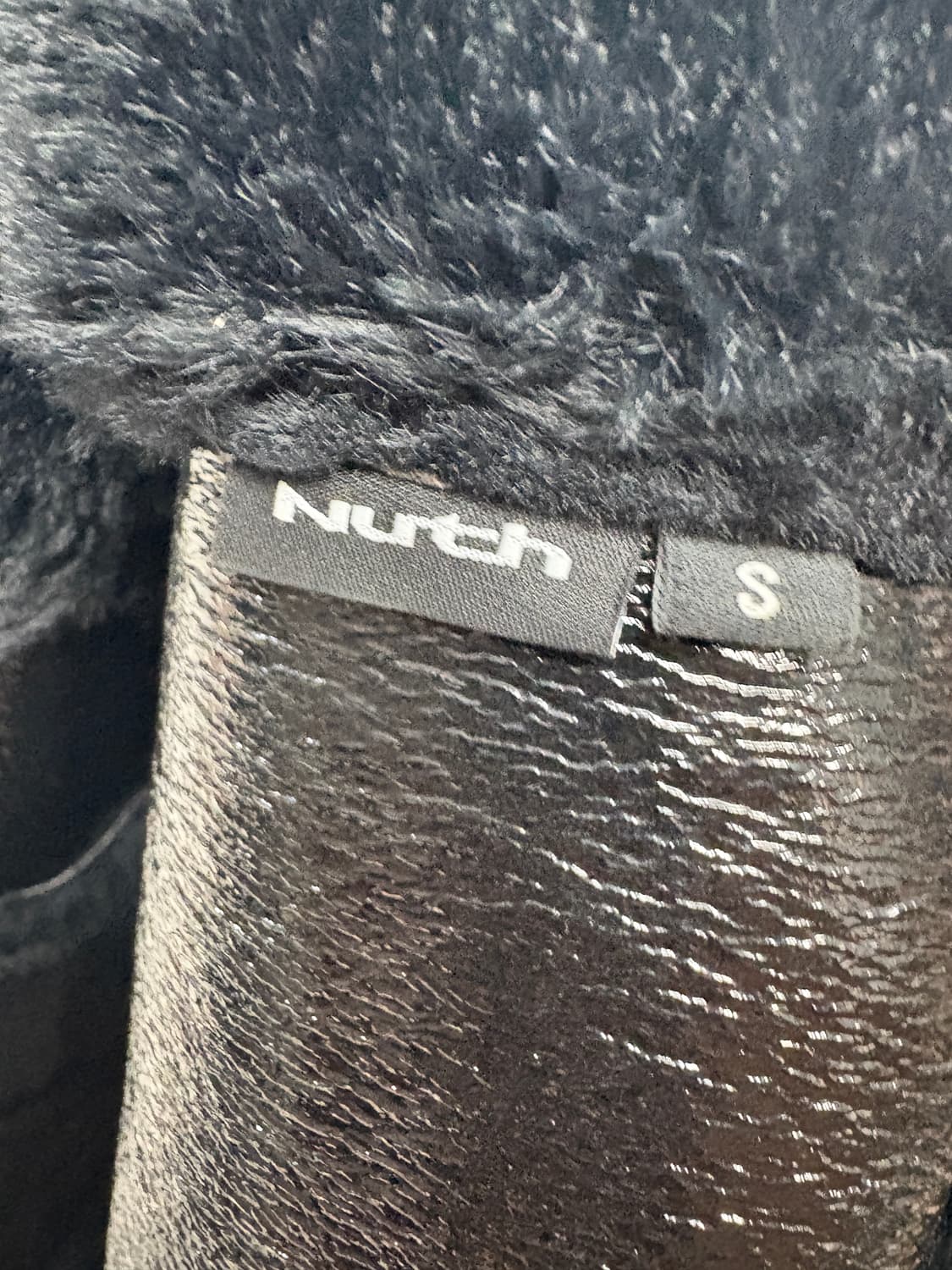 퍼 숏 무스탕 상품이미지4