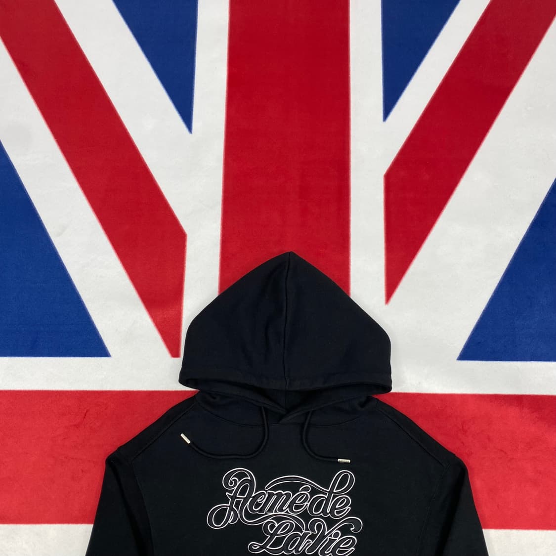 아크메드라비 오버핏 크롭 후드티 2 실측 여성55  상품이미지2