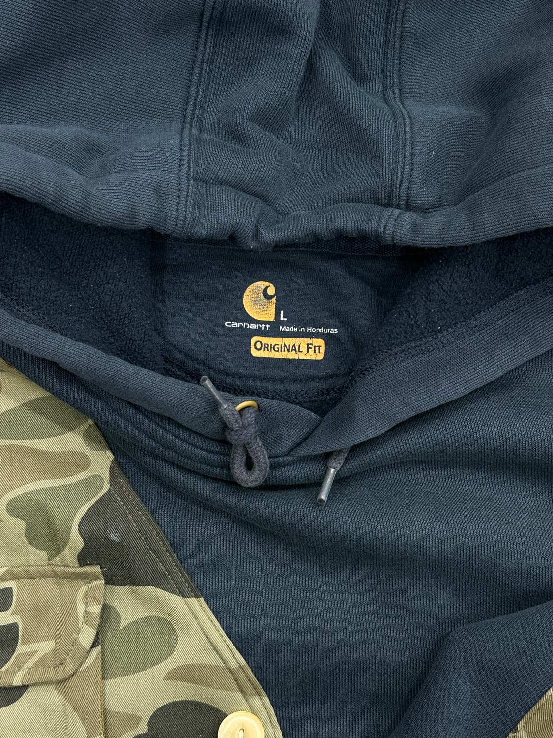 칼하트 카모 커스텀 후드티 상품이미지6