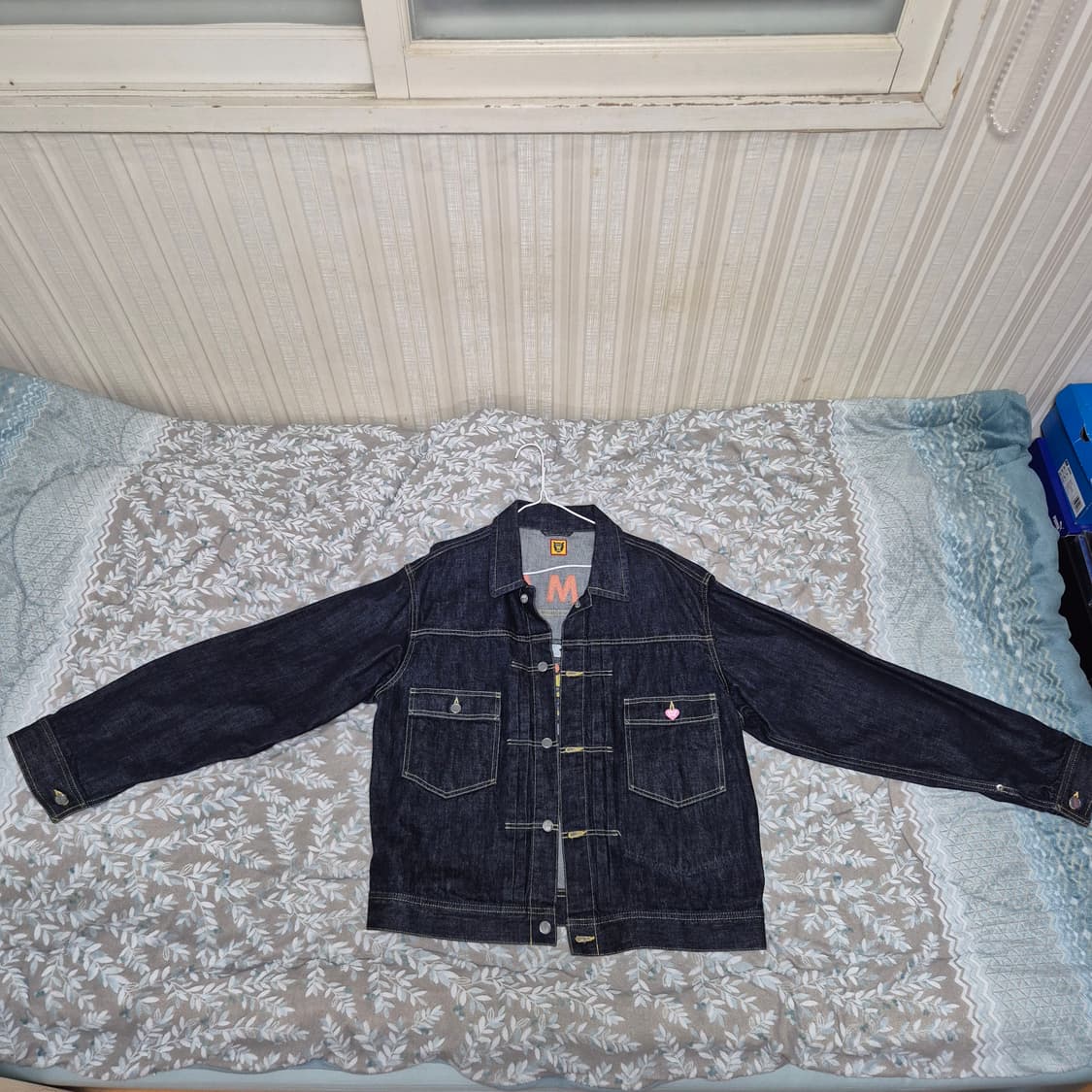 휴먼 메이드 우지 메이드 데님 자켓 인디고 상품이미지3