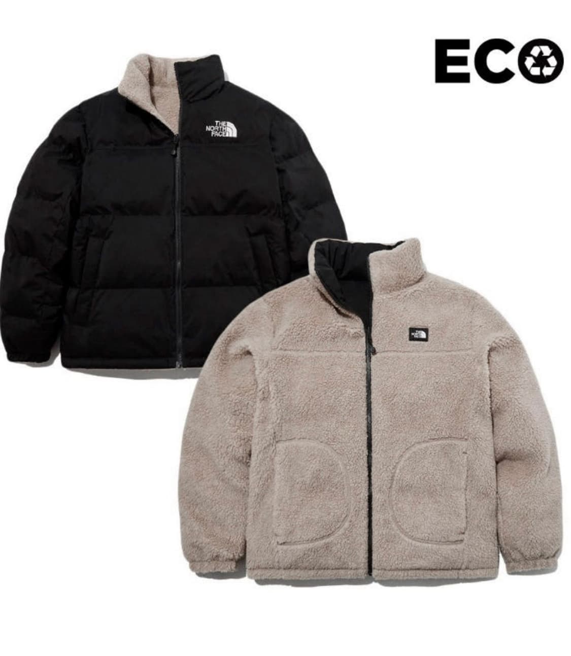 노스페이스 리버시블 패딩 95(M) 상품이미지5