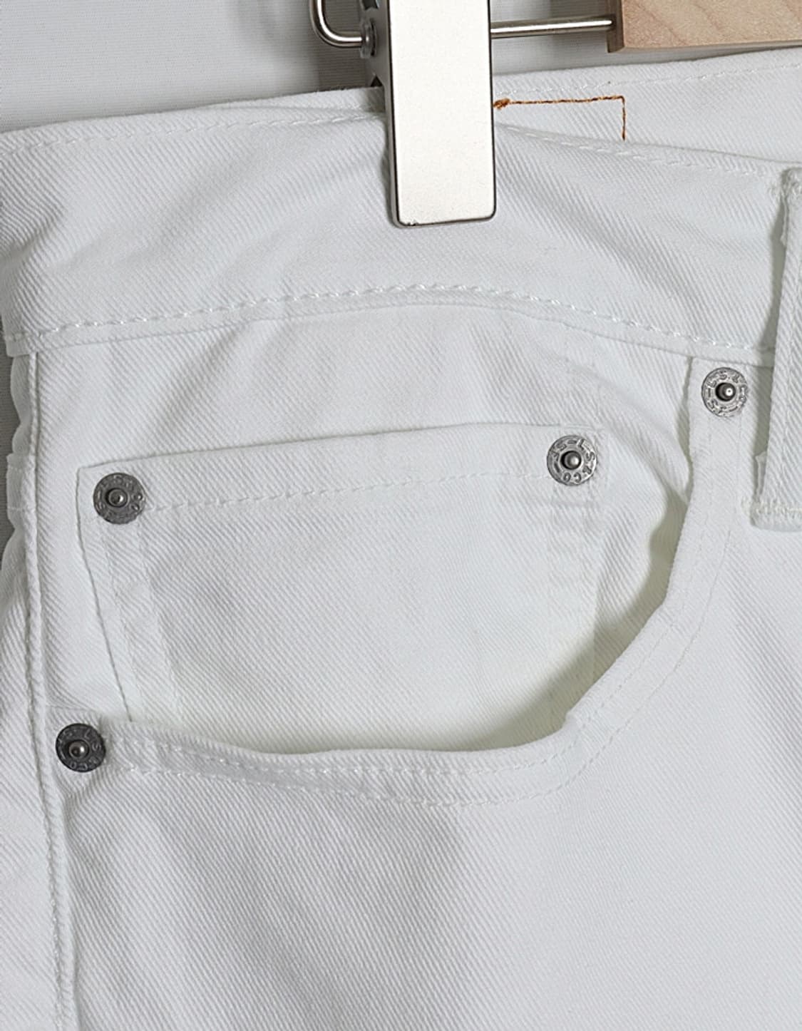  Levi's 511 White Denim Pant (33) 상품이미지3